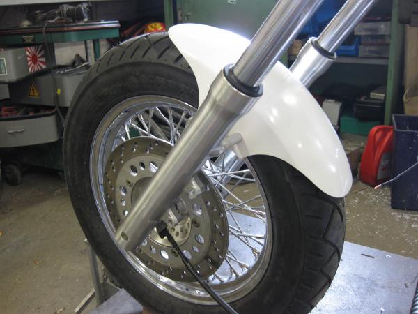 VT 600 Custom Frontfender 16" - 130er